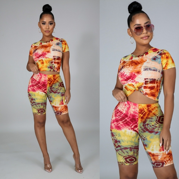 dellaskloset Pants - All Love short set